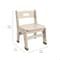 Flash Furniture Bright Beginnings  Commercial Grade Wooden Classroom Chairs, 9" Seat Height with Non-Slip Foot Caps and Built-In Carrying Handle, Natural, PK2 MK-KE24428-GG - alternate 4